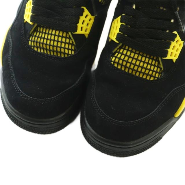 【中古】NIKE Air Jordan 4 Retro "Thunder"(2023) スニーカー シューズ US9.5 27.5cm DH6927-017 /MI ■GY12 メンズ_2