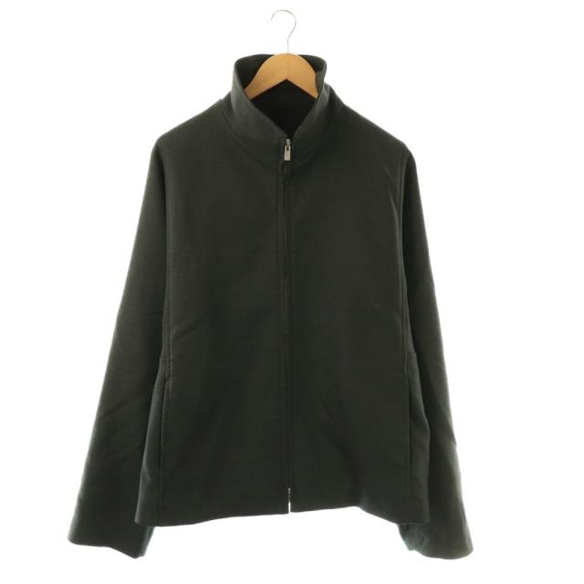 【中古】イレニサ MODIFIED SLEEVE ZIP BLOUSON ブルゾン ウール 4 ダークグレー IH-24FW-M007-NDT