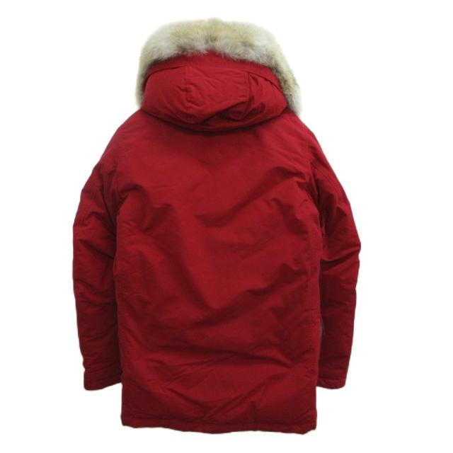 【中古】ウールリッチ WOOLRICH アークティック パーカ ARCTIC PARKA ダウンジャケット 上着 S 赤 レッド_1