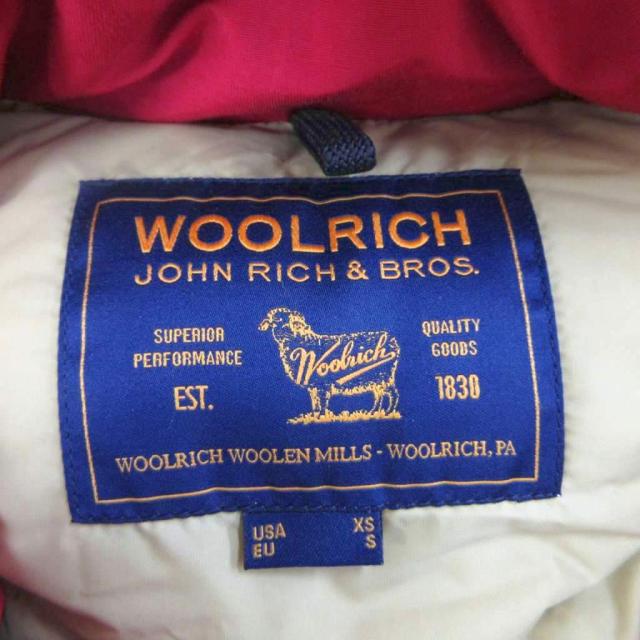 【中古】ウールリッチ WOOLRICH アークティック パーカ ARCTIC PARKA ダウンジャケット 上着 S 赤 レッド_2