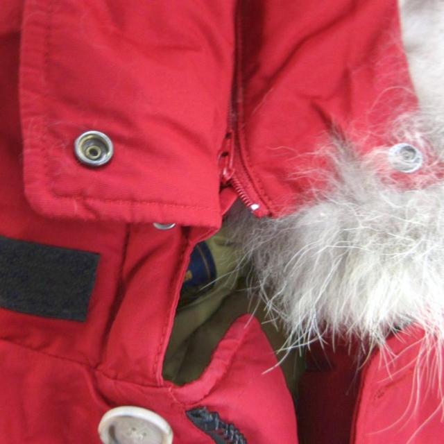 【中古】ウールリッチ WOOLRICH アークティック パーカ ARCTIC PARKA ダウンジャケット 上着 S 赤 レッド_7