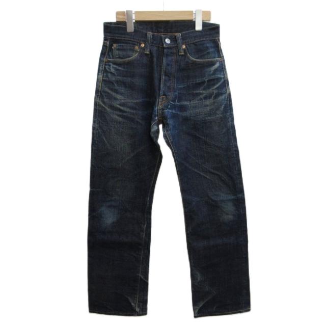 【中古】サムライジーンズ SAMURAI JEANS デニム ジーンズ 28 男気デニム インディゴ ブルー ボタンフライ 15oz