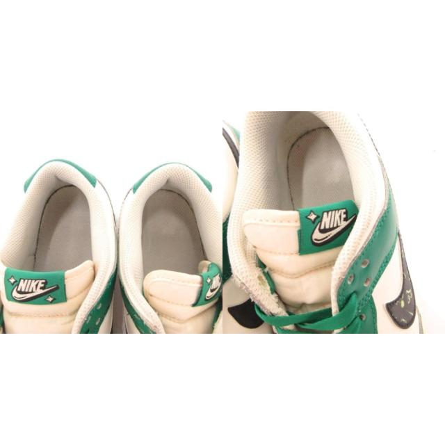 【中古】ナイキ NIKE ダンク ロー SE ロッタリー スニーカー シューズ 27.5cm 白 ホワイト 緑 グリーン DR9654-100_5