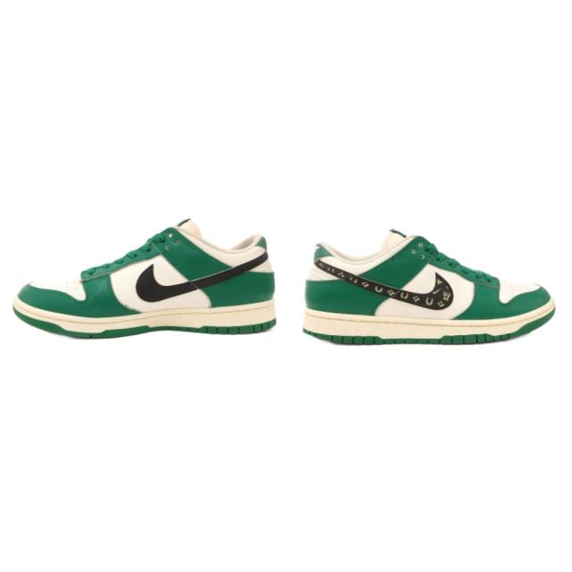 【中古】ナイキ NIKE ダンク ロー SE ロッタリー スニーカー シューズ 27.5cm 白 ホワイト 緑 グリーン DR9654-100_7