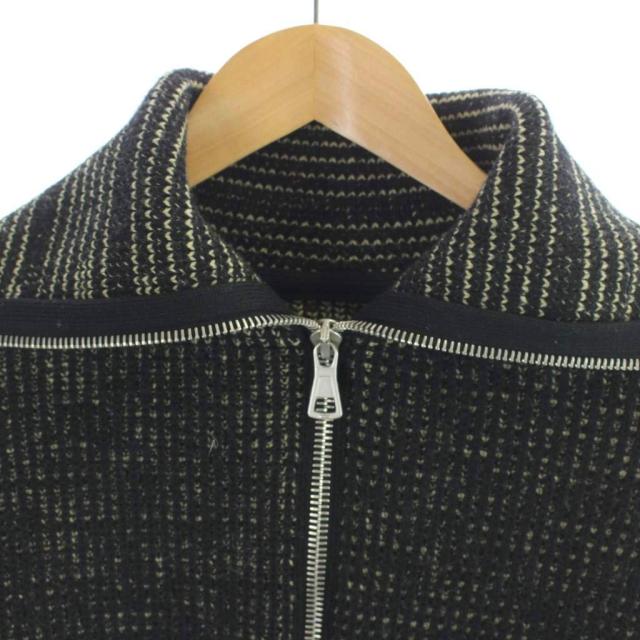 【中古】dune daisuke tanabe 田邉大祐 ハーフジップ ニット セーター 長袖 02 黒 ブラック ■GY12 /MQ メンズ_2