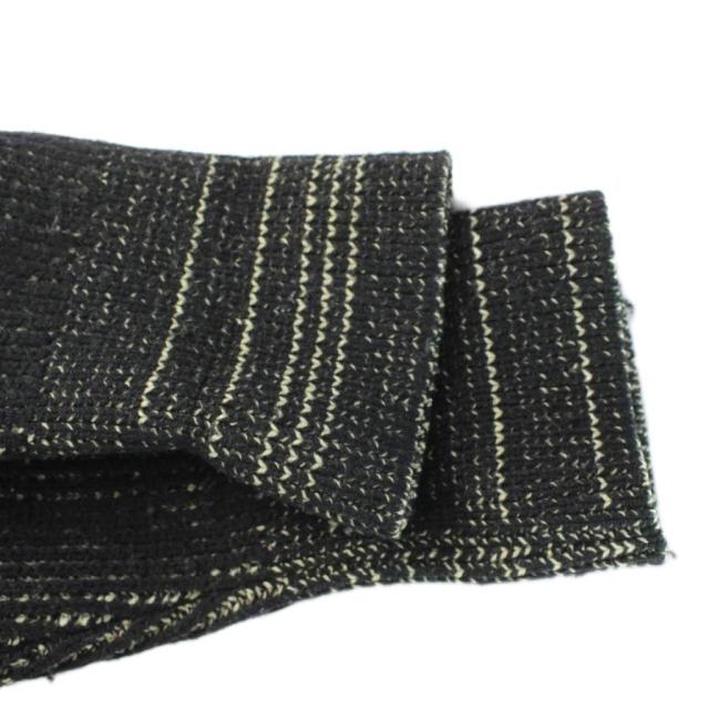 【中古】dune daisuke tanabe 田邉大祐 ハーフジップ ニット セーター 長袖 02 黒 ブラック ■GY12 /MQ メンズ_4