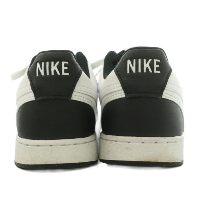 【中古】ナイキ NIKE Court Vision Low Black White コートビジョン ロー ブラック ホワイト スニーカー US8_2