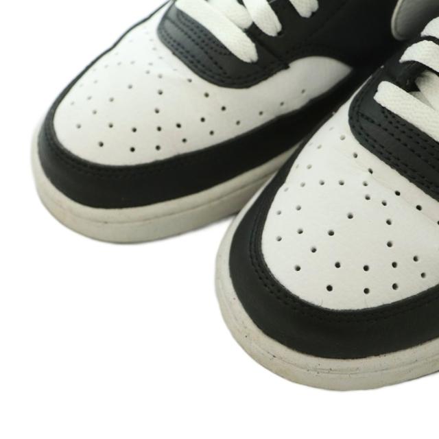 【中古】ナイキ NIKE Court Vision Low Black White コートビジョン ロー ブラック ホワイト スニーカー US8_3