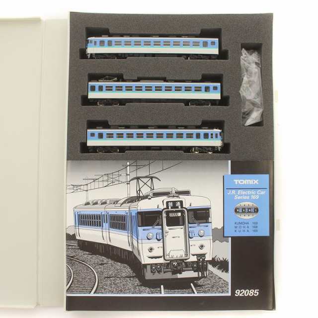 【中古】ジャンク品 トミックス TOMIX JR 169系電車 長野色 基本セット 3両 Nゲージ 列車 鉄道模型 白 青 92085