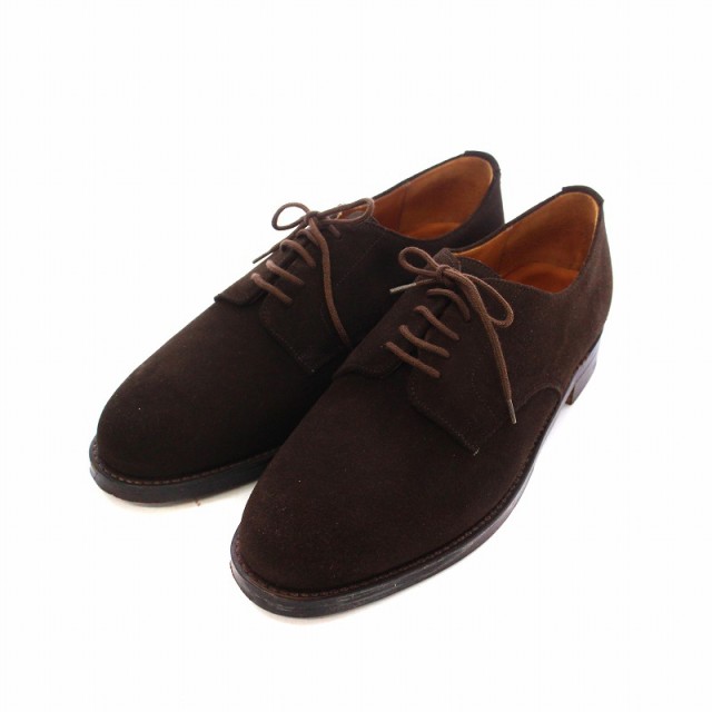 【中古】ロイド フットウェア Lloyd Footwear ドレスシューズ ビジネス スエード レースアップ シューキーパー付き 8