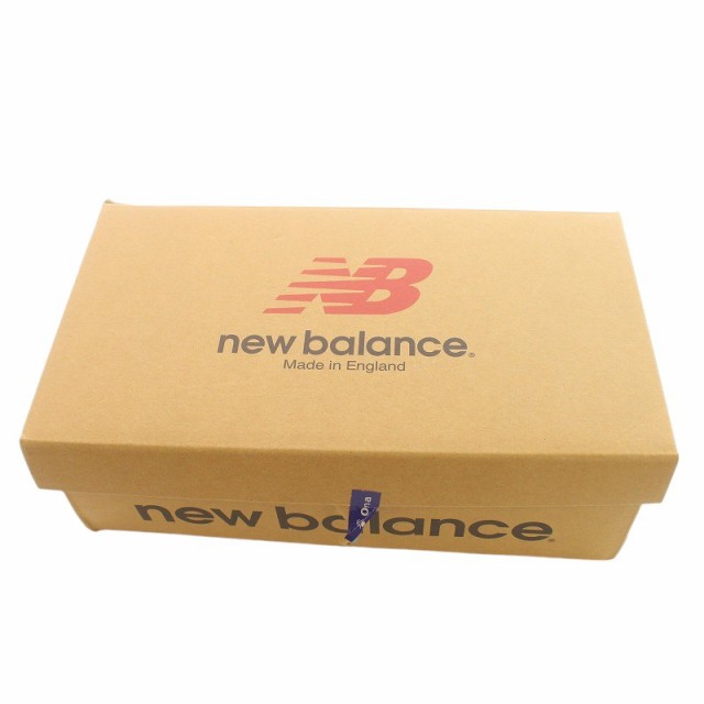 【中古】未使用品 ニューバランス NEW BALANCE M576CKK スニーカー ローカット スムースレザー 英国製 27?p 黒