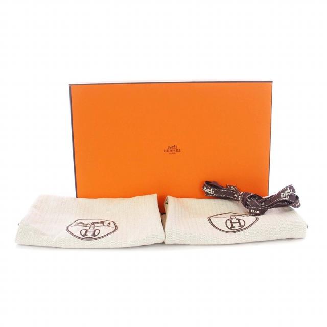 中古】エルメス ミュール オズ サンダル ケリーバックル フリンジ