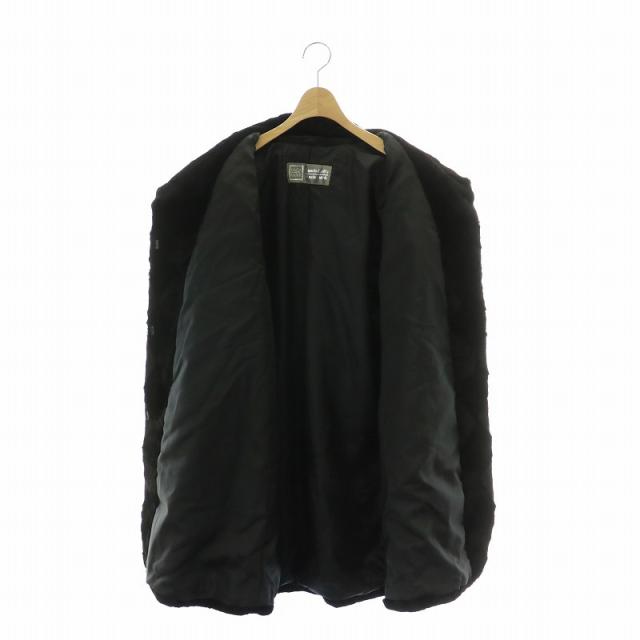 SAGA MINK ブラックファーコート SAGA MINK 黒 ミンクファーコート サガミンク ミンクファー 毛皮コート