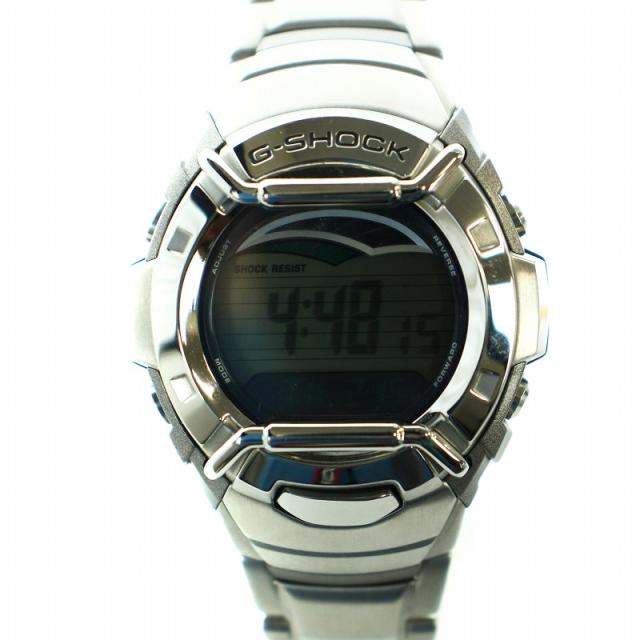 【中古】カシオジーショック CASIO G-SHOCK 腕時計 ウォッチ デジタル ロゴ シルバー色 G-3310D メンズの通販は 6,300円