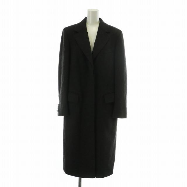 中古】マックスマーラ 白タグ チェスターコート アウター カシミア  