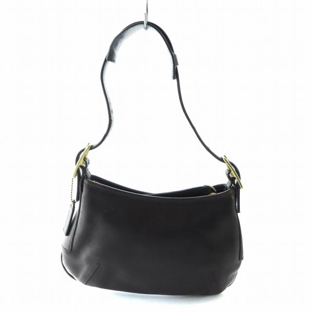 【中古】コーチ COACH オールドコーチ ヴィンテージ 9211 ワンショルダー バッグ レザー ゴールド金具 茶 ブラウンの通販は 【中古】コーチ COACH オールドコーチ ヴィンテージ 9211 ワンショルダー バッグ レザー ゴールド金具 茶 ブラウンの通販は