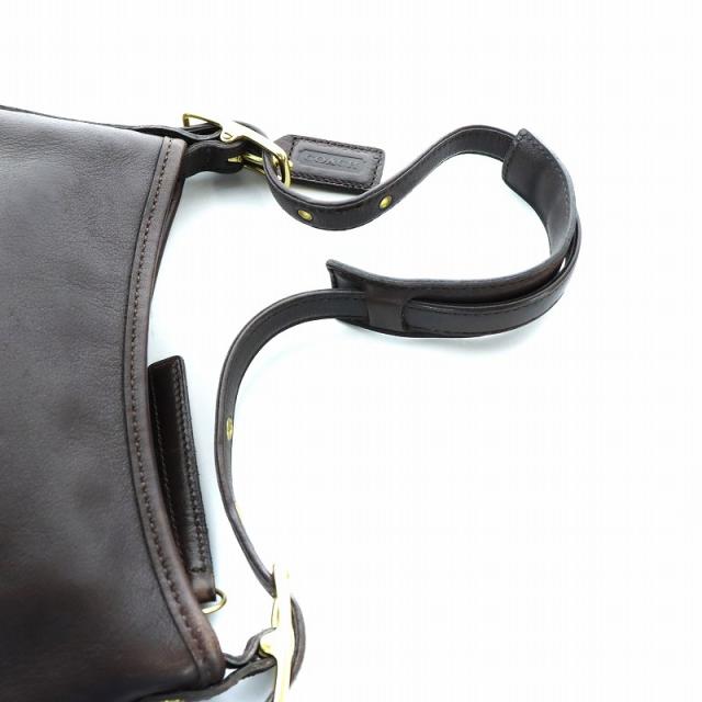 【中古】コーチ COACH オールドコーチ ヴィンテージ 9211 ワンショルダー バッグ レザー ゴールド金具 茶 ブラウンの通販は 【中古】コーチ COACH オールドコーチ ヴィンテージ 9211 ワンショルダー バッグ レザー ゴールド金具 茶 ブラウンの通販は