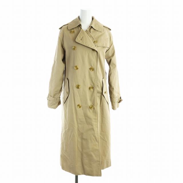 【中古】バーバリーズ Burberrys ヴィンテージ トレンチコート ダブル ノバチェック ロング ロゴ 長袖 総裏地の通販は