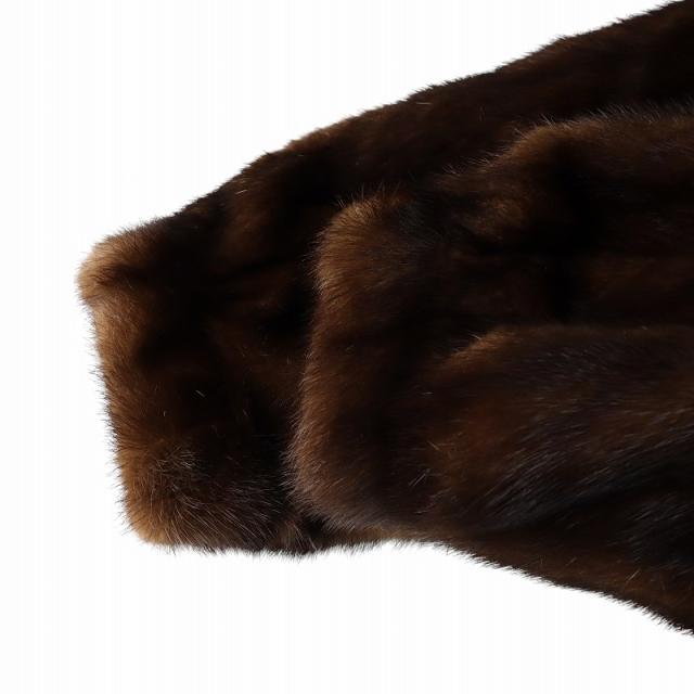 中古】ナカムラファー nakamura fur 毛皮コート ブラウンミンクファー