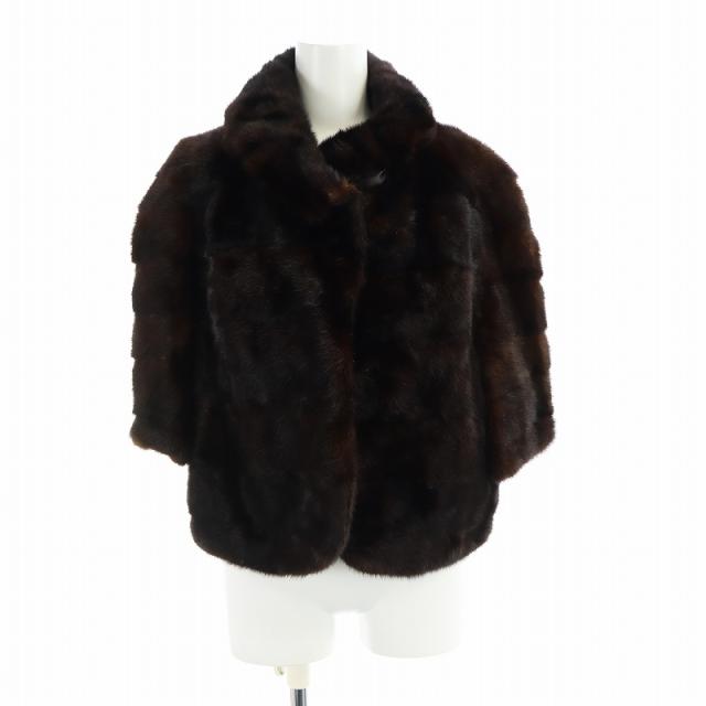 中古】サガミンク SAGA MINK 銀サガ 毛皮コート ポンチョ ミンク 中古】サガミンク SAGA MINK 銀サガ 毛皮コート ポンチョ ミンク