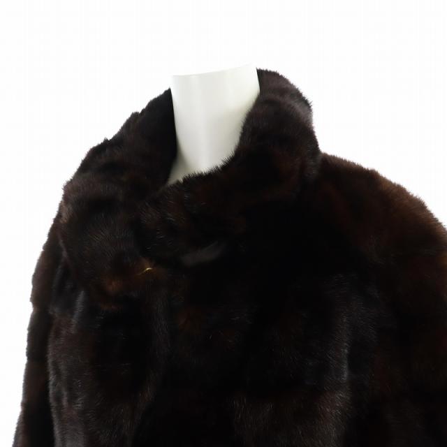 SAGA MINK サガ ミンク 天然本毛皮 コート 送料無料 サガミンク毛皮コートSAGA MINK superb quality ミンク
