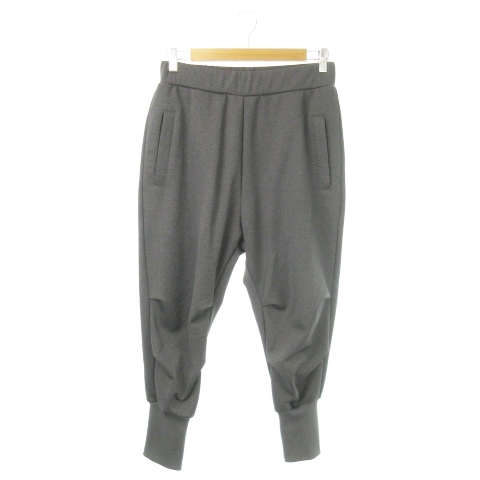 【中古】リップヴァンウィンクル RIPVANWINKLE BALLOON JERSEY PANTS ジョガーパンツ ストレッチ 裏起毛 M グレーの通販は