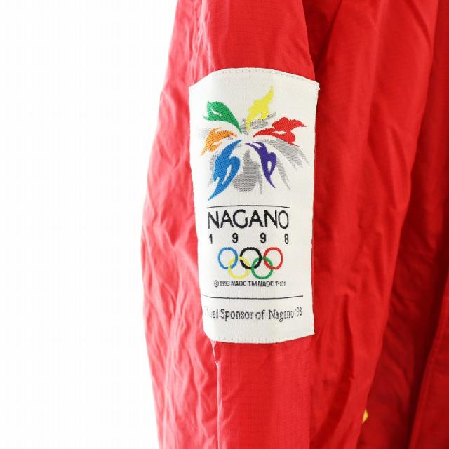 1998年 長野オリンピック コカ・コーラ ジャケット Fサイズ NAGANO 1998年 長野オリンピック コカ・コーラ ジャケット Fサイズ NAGANO