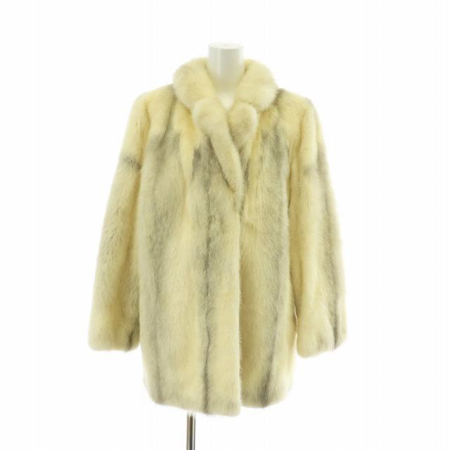 サガミンク 毛皮 希少美品】サガミンク 毛皮 コート デミバフ ファー