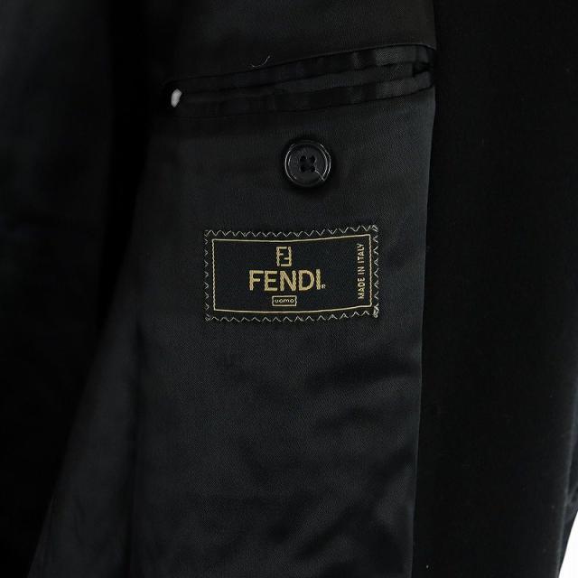 中古】フェンディ FENDI ヴィンテージ チェスターコート ウール 長袖