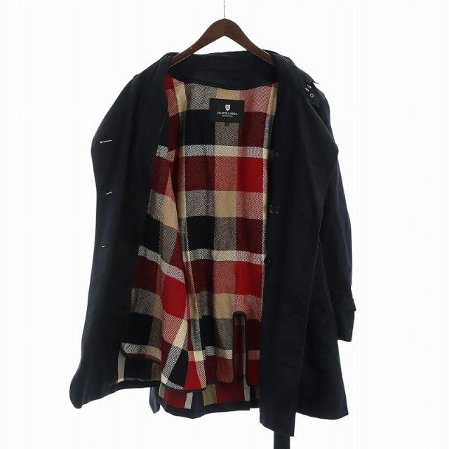 BLACK LABEL CRESTBRIDGE チェック柄ロングコート