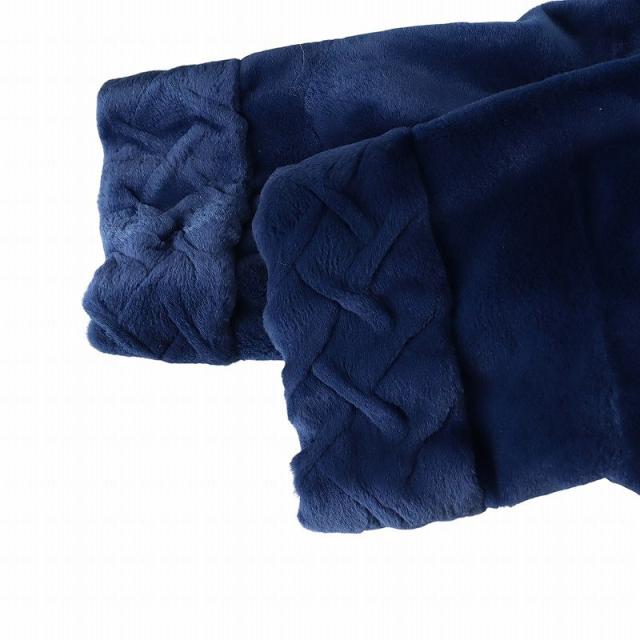 中古】エンバ EMBA 毛皮コート シェアードミンクファー 染毛 ロング