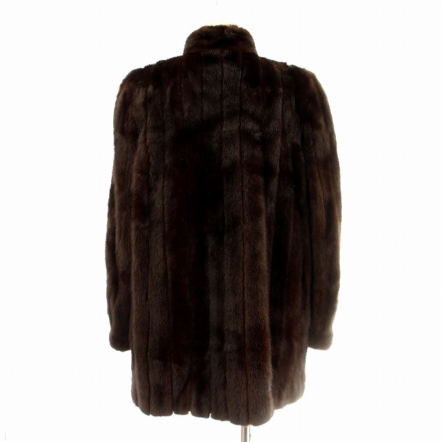 中古】エンバ EMBA ブラックグラマ BLACKGLAMA 毛皮コート