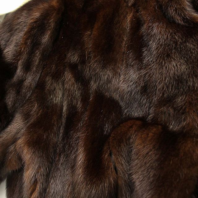 中古】エンバ EMBA ブラックグラマ BLACKGLAMA 毛皮コート ミンク