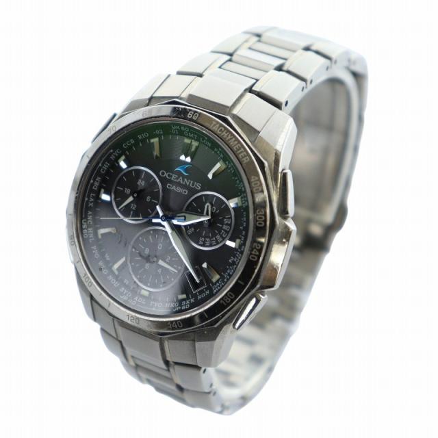 オシアナスカシオ OCW-300シルバー/ブラック オシアナスカシオ OCW-300