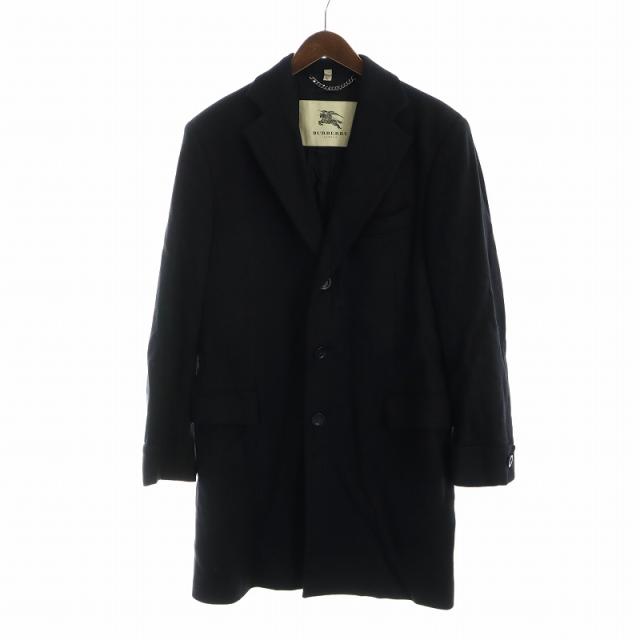 チェスターコートブラックバーバリーロンドンBURBERRY LONDON