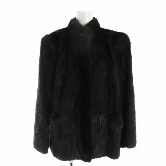 高品質，お買い得 SAGA MINK サガミンク 銀サガ 11号 ブラウン ファー