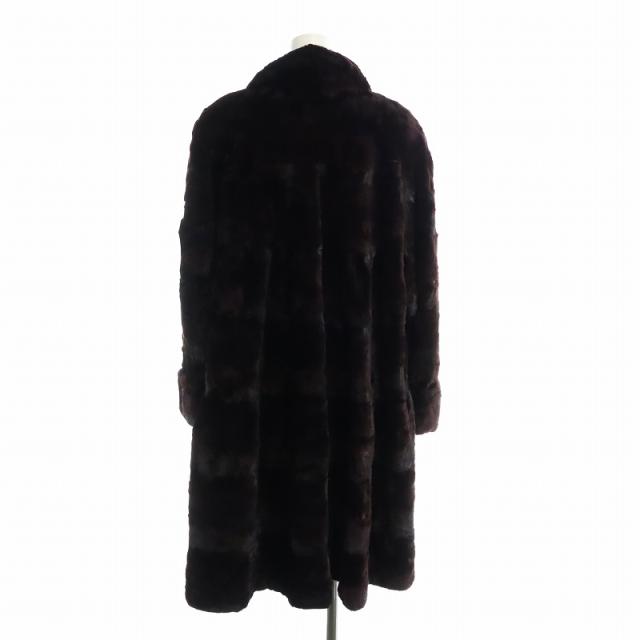 EMBA⁄エンバ 最高級 ブラックグラマ ミンク 毛皮 リアルファー コート