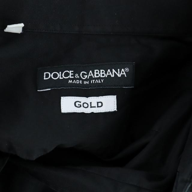 エ*ー様 DOLCE & GABBANA GOLD 長袖シャツ サイズ41 中古】ドルチェ&ガッバーナ ドルガバ DOLCE&GABBANA GOLD 長袖