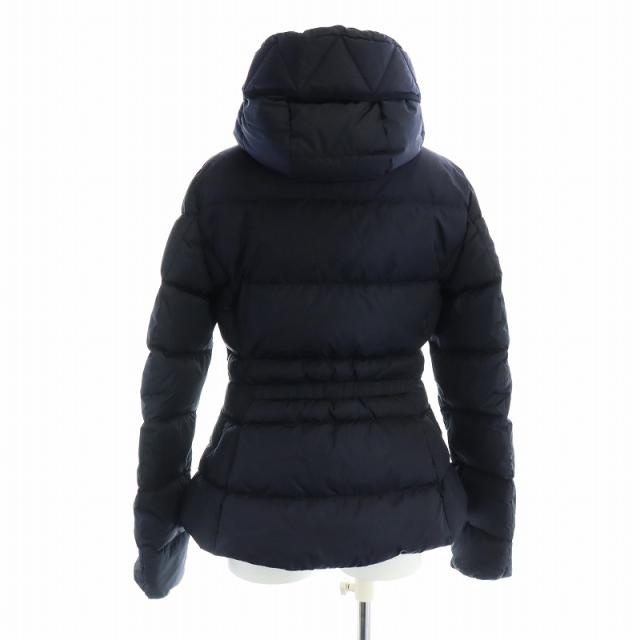 【正規品】黒ナイロンモンクレールジャケット 袖ワッペン付き サイズ0 MONCLER モンクレール ダウン ダウンジャケット ナーレイ