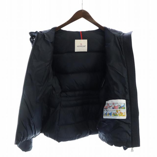 モンクレール　ネイビー ジップアップ ジャンパー MONCLER モンクレール Logo Patch Zip up Cardigan ジップアップ