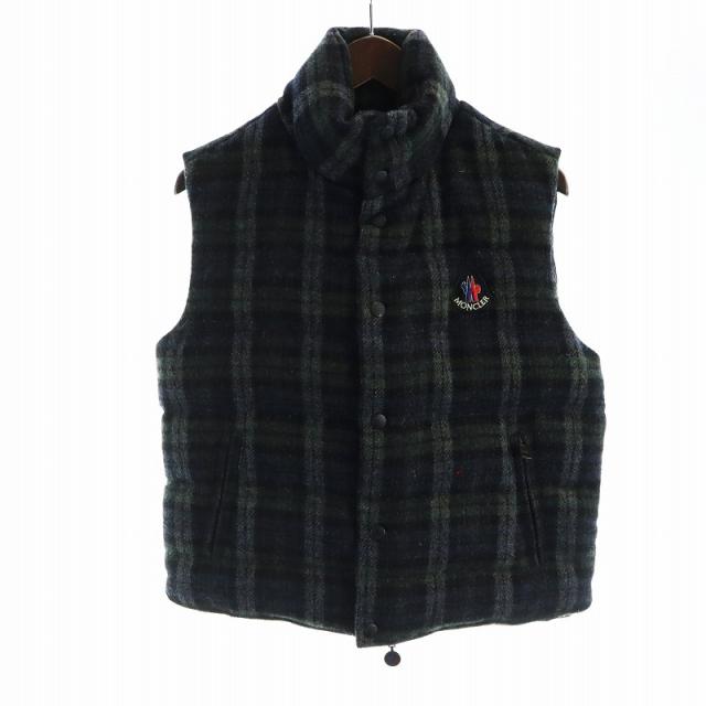中古】モンクレール MONCLER CHABRE ダウンベスト ジップアップ