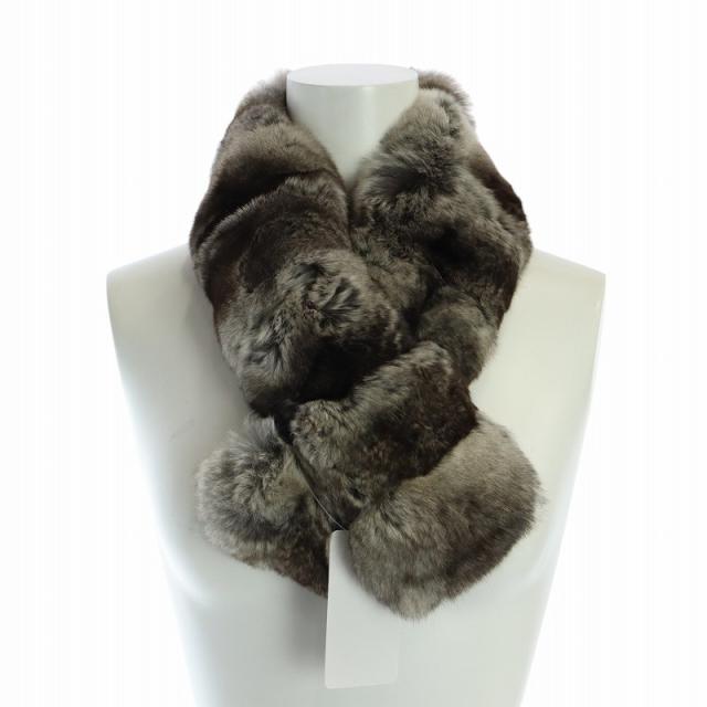 チンチラ 毛皮ショール 未使用タグ付き