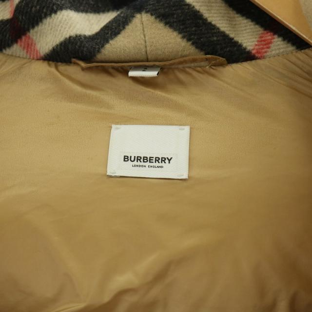 ♡BURBERRY LONDON美品ブラック ベストノバチェックロゴジッパー 販売
