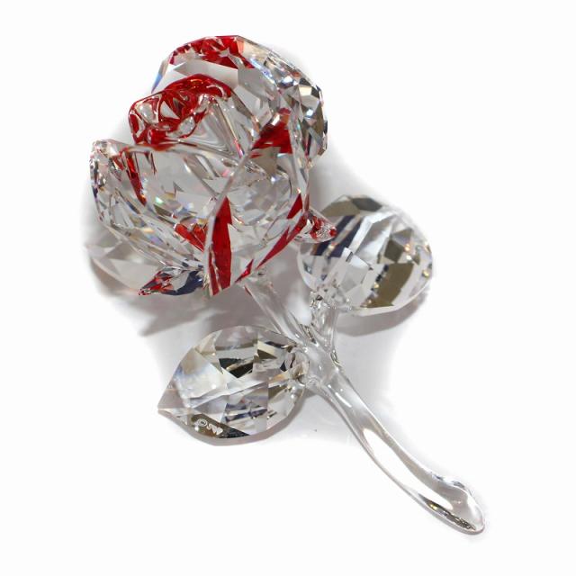 スワロフスキー ブロッサミング ローズ バラ Red 箱つき