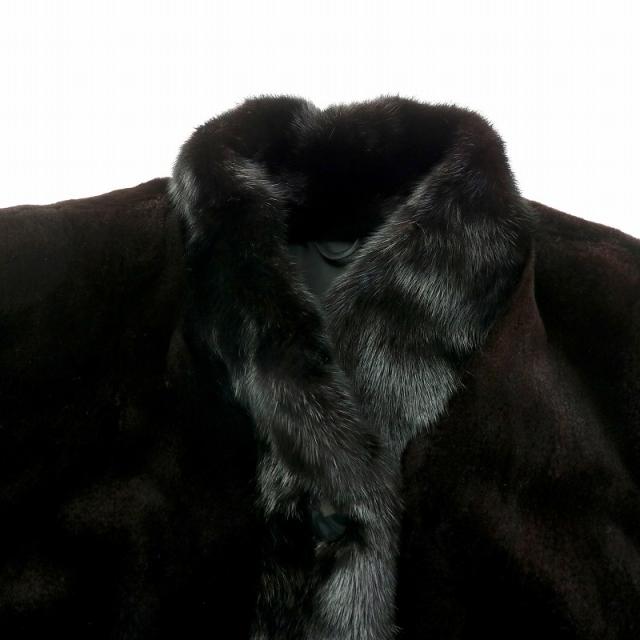 中古】サガミンク SAGA MINK 銀サガ ファーコート ミドル ハーフ