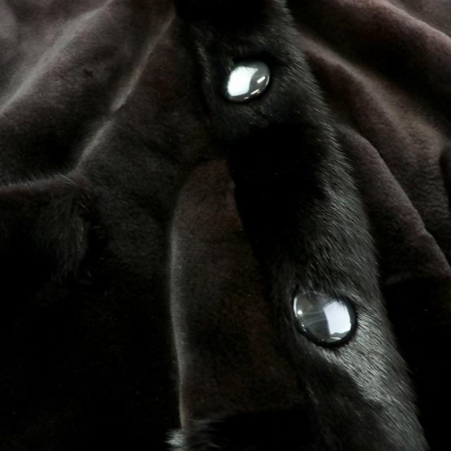 中古】サガミンク SAGA MINK 銀サガ ファーコート ミドル ハーフ