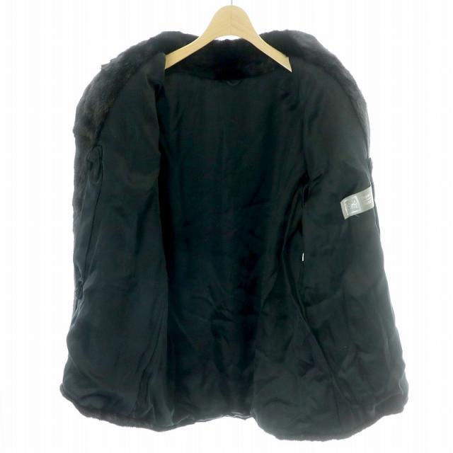 中古】サガミンク SAGA MINK 銀サガ ファーコート ミドル ハーフ