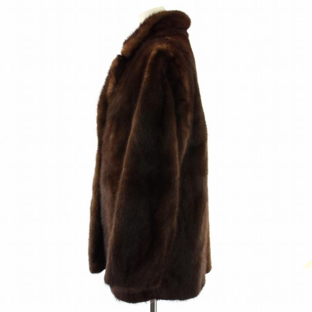 中古】サガミンク SAGA MINK LAPP FUR ミンクファーコート ショート