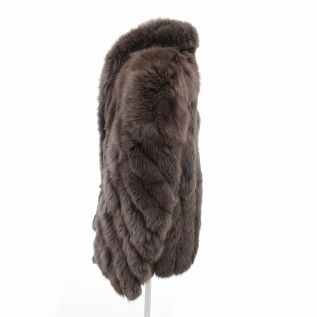 毛皮コート サガフォックス SAGA FOX レザー 11号 Fサイズ SAGAFOX