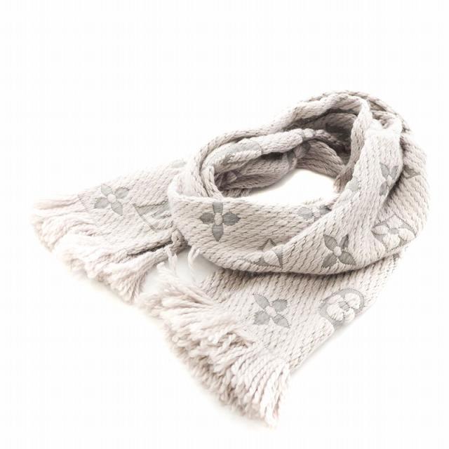 LOUIS VUITTON エシャルプ ロゴマニア マフラー M74742